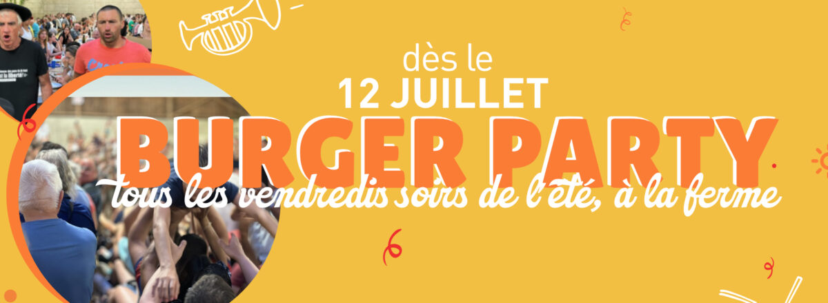 Les vendredis Burger Party